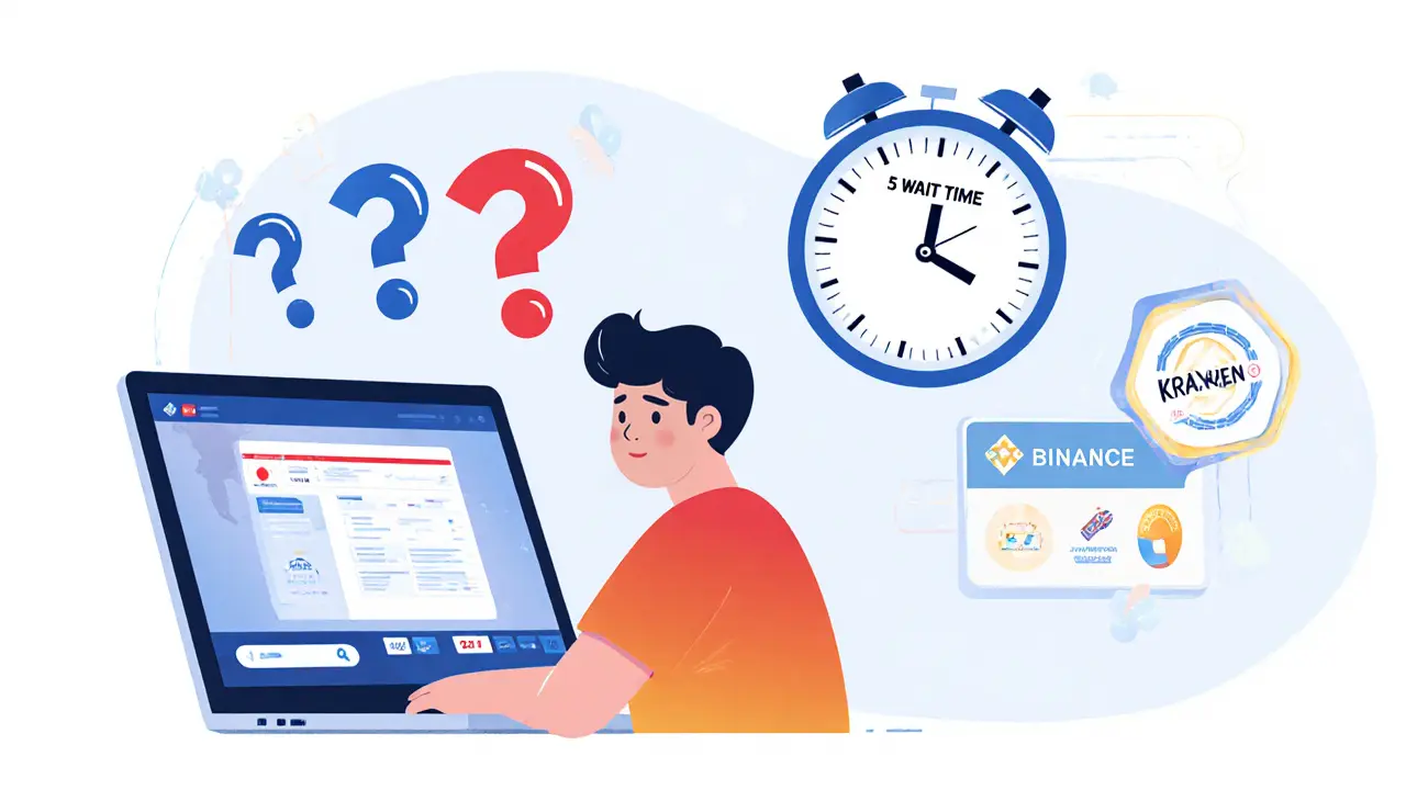 An international user confused by Japanese-only interface and long verification process.